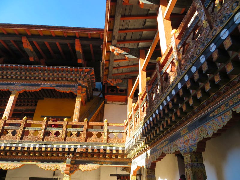 Im Punakha Dzong in Bhutan - ©Jürgen Schmeißer (Eberhardt TRAVEL)
