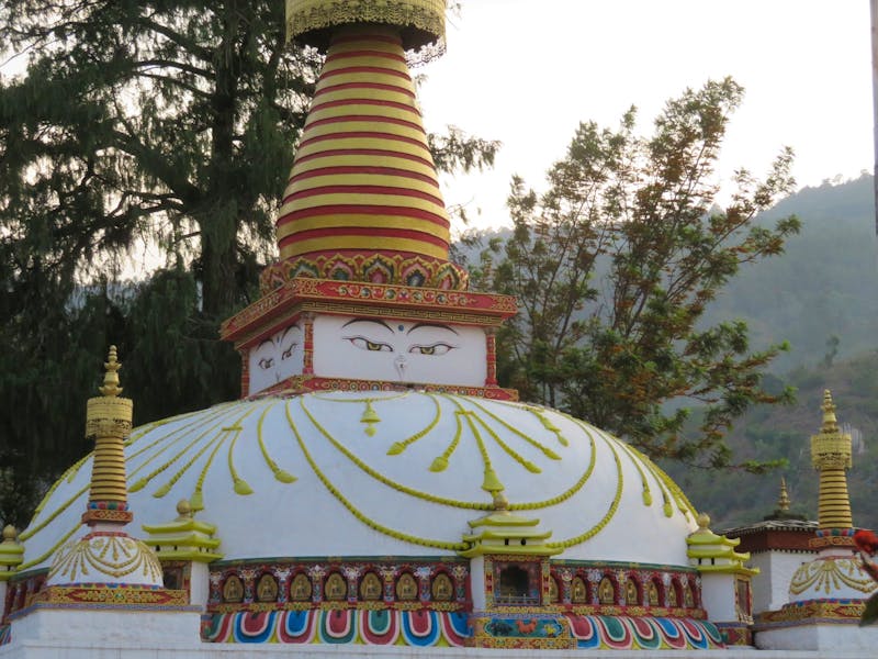 Punakha  - nepalesische Stupa - ©Ngoc Anh Nguyen (Eberhardt TRAVEL)