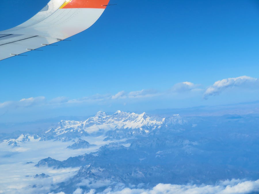 Himalaya-Flug ab Paro – © Jürgen Schmeißer (Eberhardt TRAVEL)
