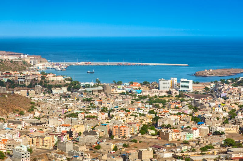 Blick auf Praia, Insel Santiago - Hauptstadt der Kapverdischen Inseln - ©Samuel B. - stock.adobe.com