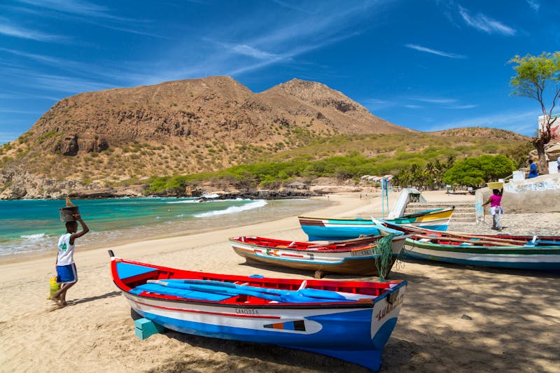 Strand in Tarrafal auf der Insel Santiago - ©© Peter Adams / DanitaDelimont.com