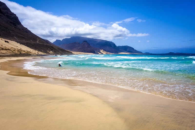 Stand an der Gatas Beach auf der Insel Sao Vicente - Kapverden - ©daboost - stock.adobe.com