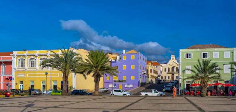 Kolonialarchitektur in Mindelo auf der Insel Sao Vicente - Kapverden - ©Blickfang - stock.adobe.com