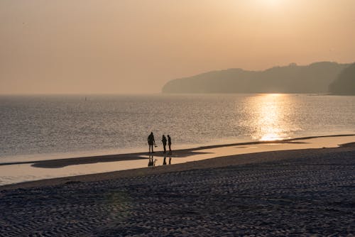 Ostseebad Binz auf der Insel Rügen - Morgenstimmung am Strand &ndash; &copy; Verwendung oder Veränderung nur nach voriger Genehmigung