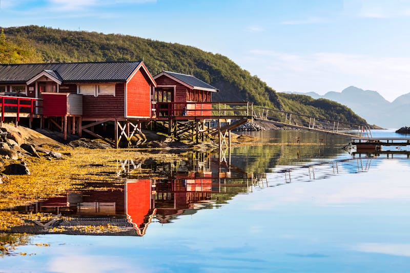 Kleiner Fischersteg in Skjervöy  - ©Gian78 - stock.adobe.com