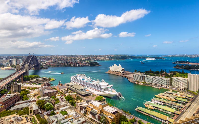 Kreuzfahrtschiffe im Hafen von Sydney - &copy;Lee - stock.adobe.com