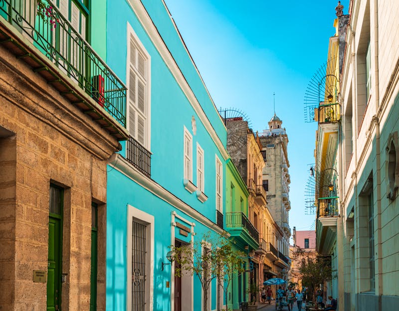 Fassaden der Altstadt Havanna - ©Tobias Herrmann - stock.adobe.com