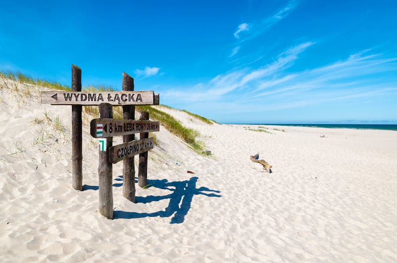 Strand im Słowinski Nationalpark an der polnischen Ostsee - ©pkazmierczak - stock.adobe.com