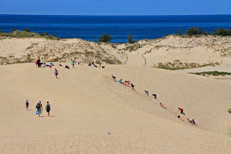 Dünen im Słowinski Nationalpark an der polnischen Ostsee - ©migcues - stock.adobe.com