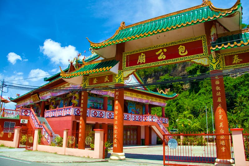 Sandakan auf Borneo - chinesischer Tempel - ©fabriziobalconi - stock.adobe.co