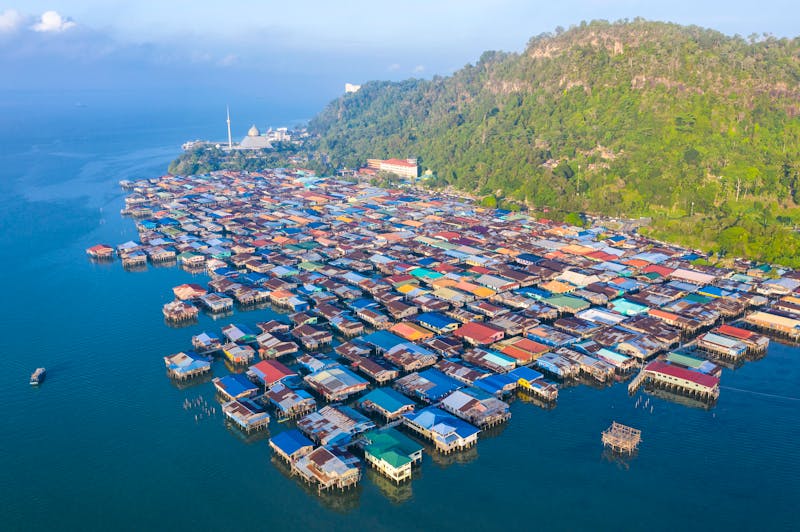 Blick auf Sandakan in Sabah, Borneo - ©Mohd Khairil - stock.adobe.com