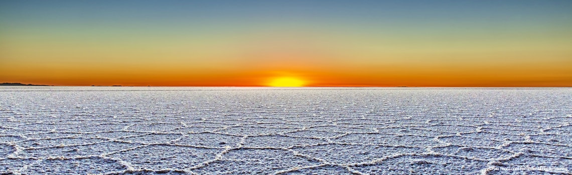 Sunrise in the Salar de Uyuni  Bolivia – © Tiago Lopes Fernandez All Rights Reserved