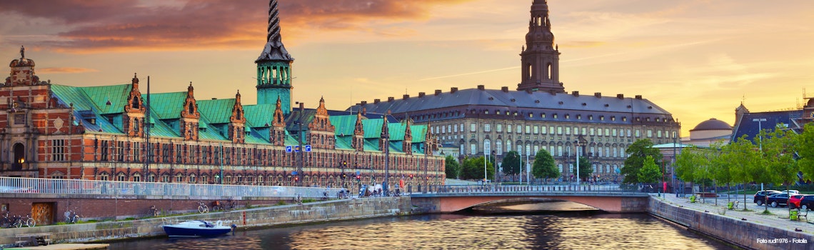 Copenhagen. Image of Copenhagen, Denmark during beautiful sunset. – © rudi1976 - Fotolia