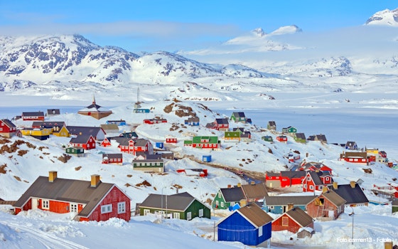 Colorful houses in Greenland in spring time – © icarmen13 - Fotolia