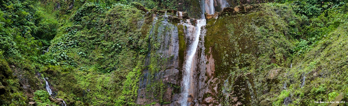 Première Chute  Chutes du Carbet - Carbet Falls  Guadeloupe  France – © Jean-Luc Azou  Mar 2014