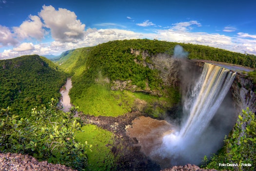 chute de Kaieteur Falls au Guyana amrique du sud amazonie – © DreanA - Fotolia