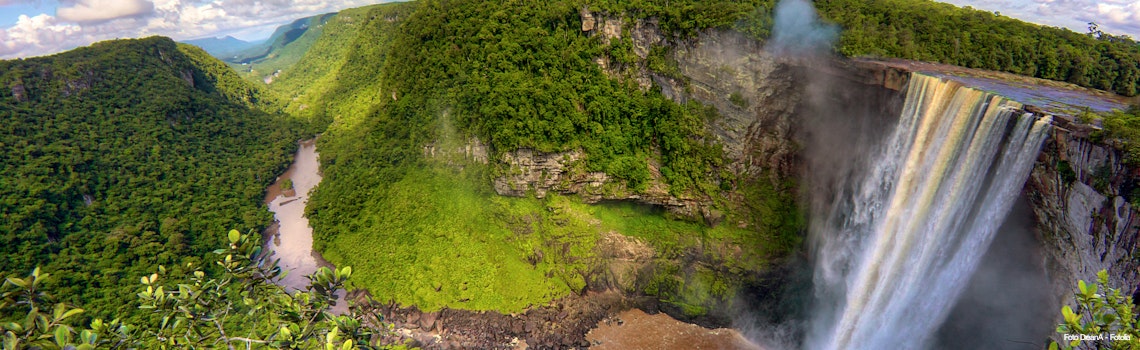 chute de Kaieteur Falls au Guyana amrique du sud amazonie – © DreanA - Fotolia