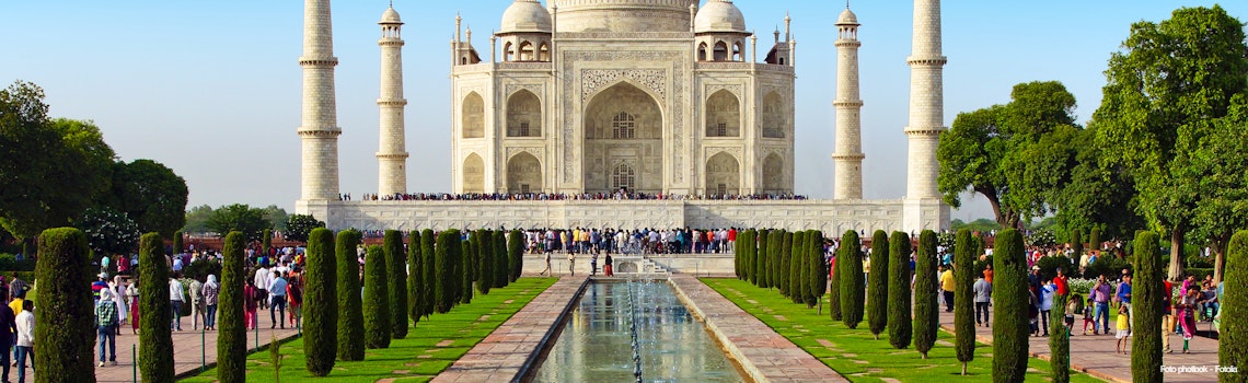 Taj Mahal – © photlook - Fotolia