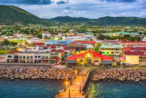 Basseterre  St  Kitts and Nevis town skyline at the port  &ndash; &copy; SeanPavonePhoto - Fotolia