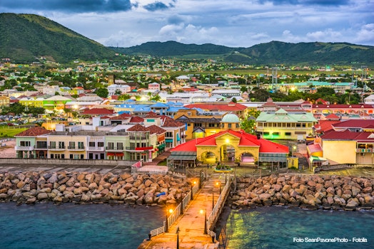 Basseterre  St  Kitts and Nevis town skyline at the port  – © SeanPavonePhoto - Fotolia
