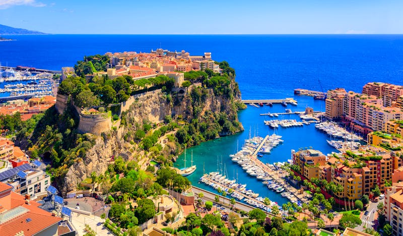 Monaco - Altstadt und Fürstenpalast am Mittelmeer  - ©Boris Stroujko - Fotolia