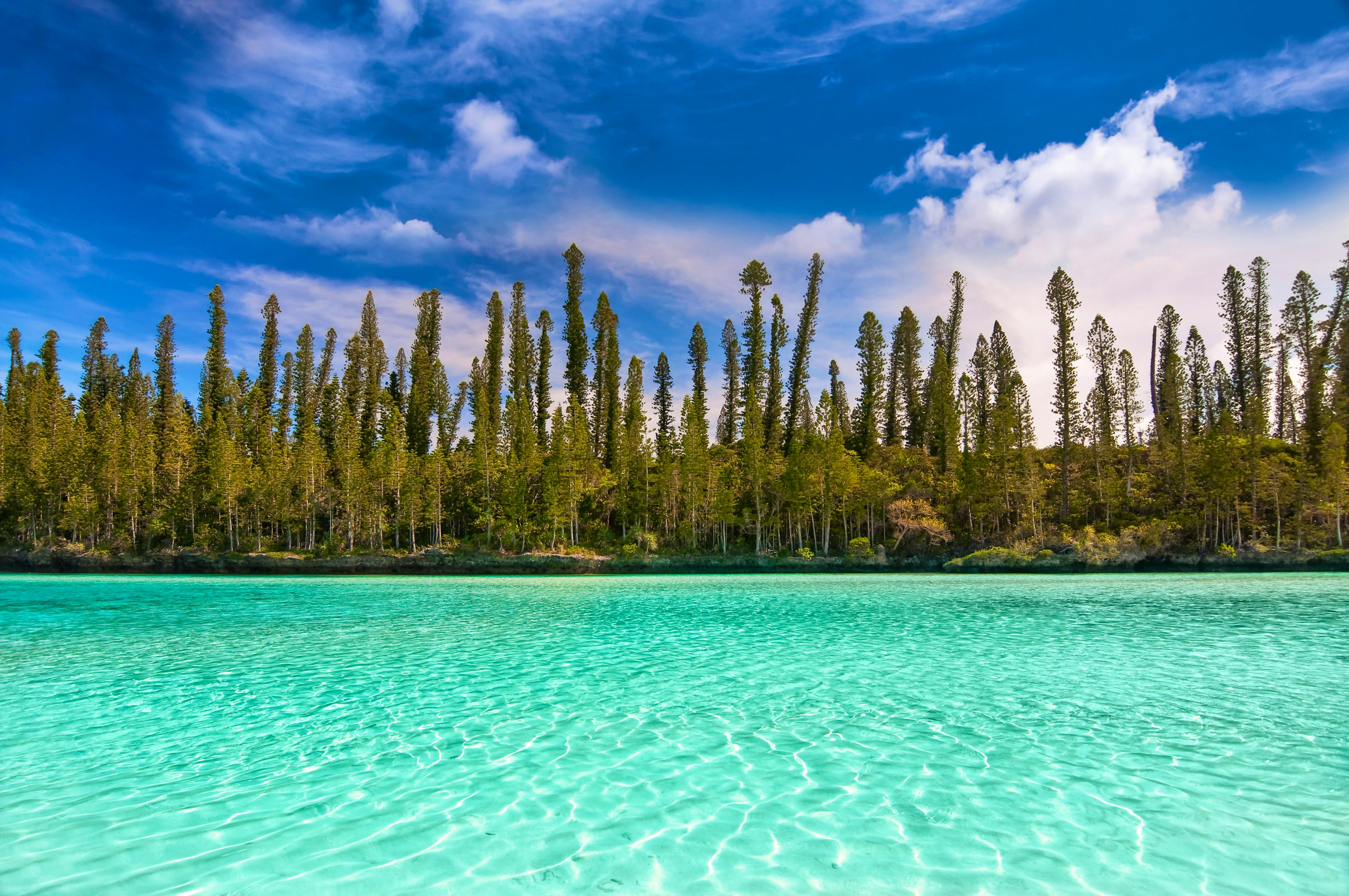 Natural pool of Oro Bay  Isle of Pines  New Caledonia &copy; Delphotostock - Fotolia