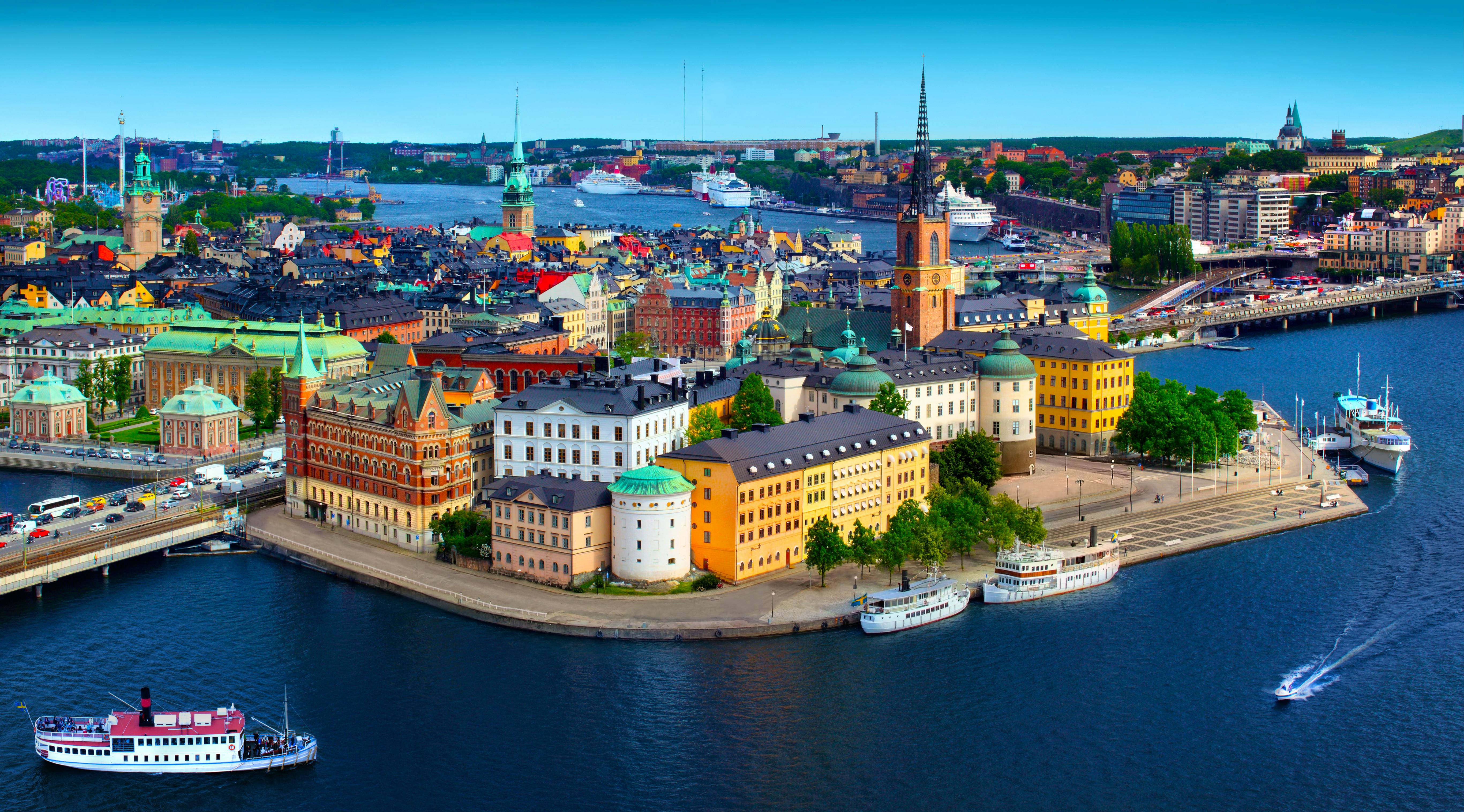 Panorama of Stockholm  Sweden &copy; Mikael Damkier - Fotolia
