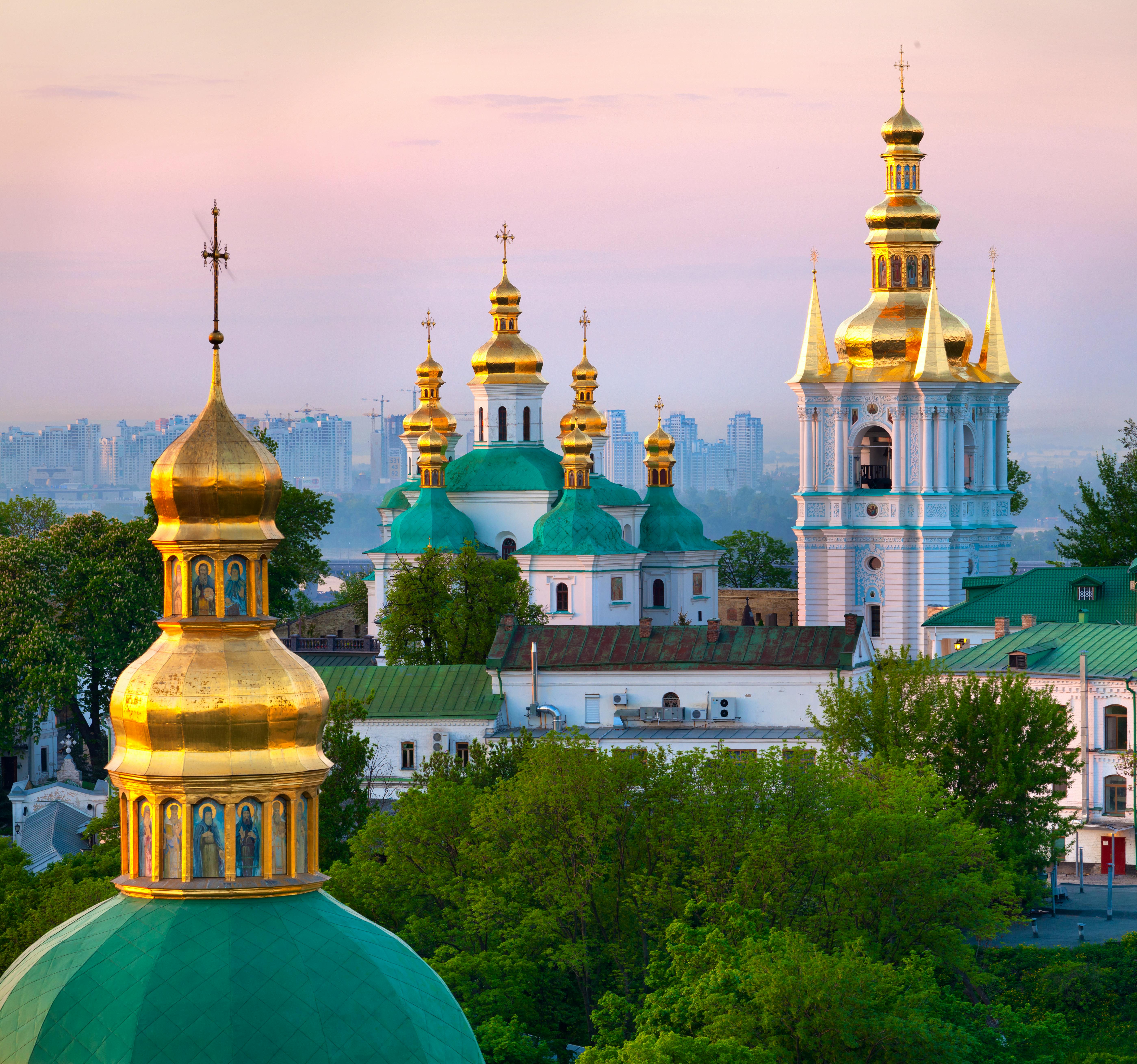 View of Kiev Pechersk Lavra Orthodox Monastery  Ukraine&nbsp;&ndash;&nbsp;&copy;&nbsp;Andrew Mayovskyy