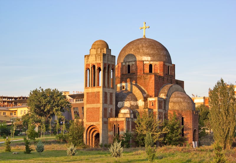 unfinished Christ the Saviour Cathedral in Pristina, Kosovo - ©©rkuljovska - stock.adobe.com