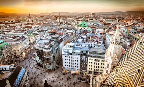 Wien von oben &ndash; &copy; visualpower - stock.adobe.com