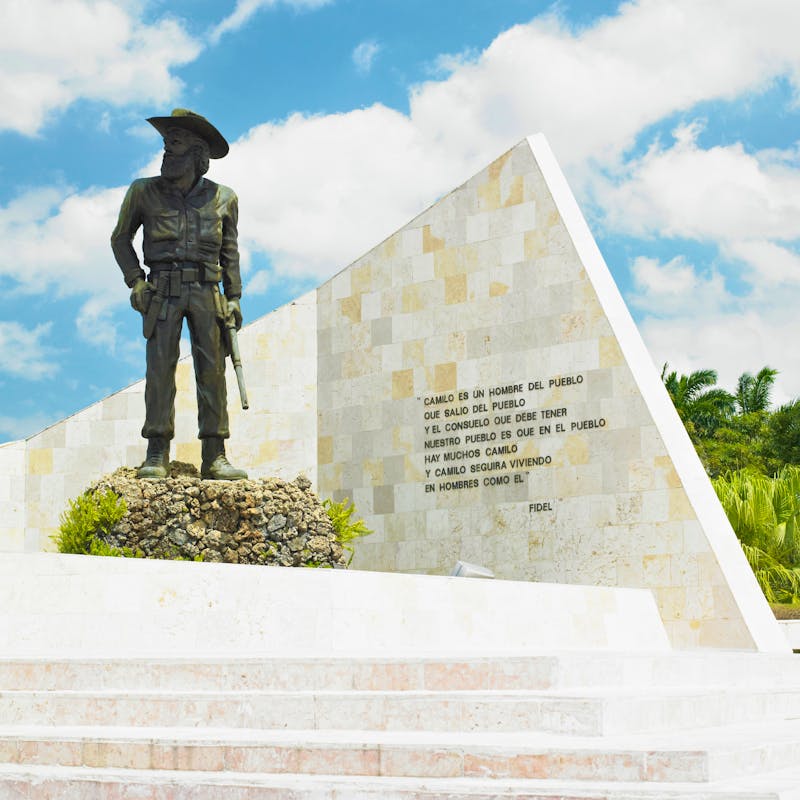 Denkmal von Camilo Cienfuegos  in Yaguajay, Provinz  Sancti Spíritus - ©Richard Semik - stock.adobe.com