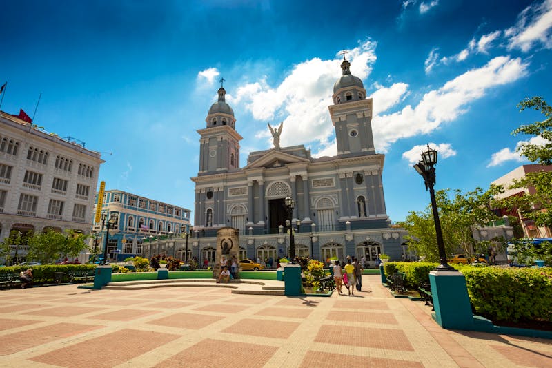 Santiago de Cuba - Basílica Metropolitana Iglesia am Parque Cespedes  - ©Haico - stock.adobe.com