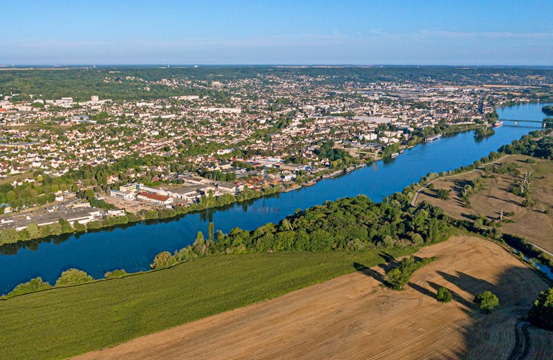 Die Seine bei Vernon - ©JMP de Nieuwburgh - stock.adobe.com