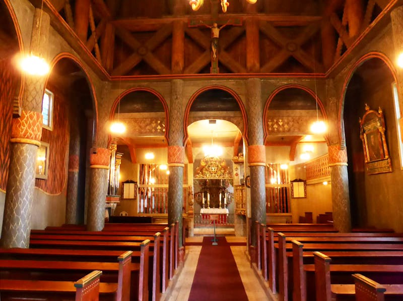 Besichtigung der Stabkirche von Ringebu - ©Dirk Schlosser - Eberhardt TRAVEL