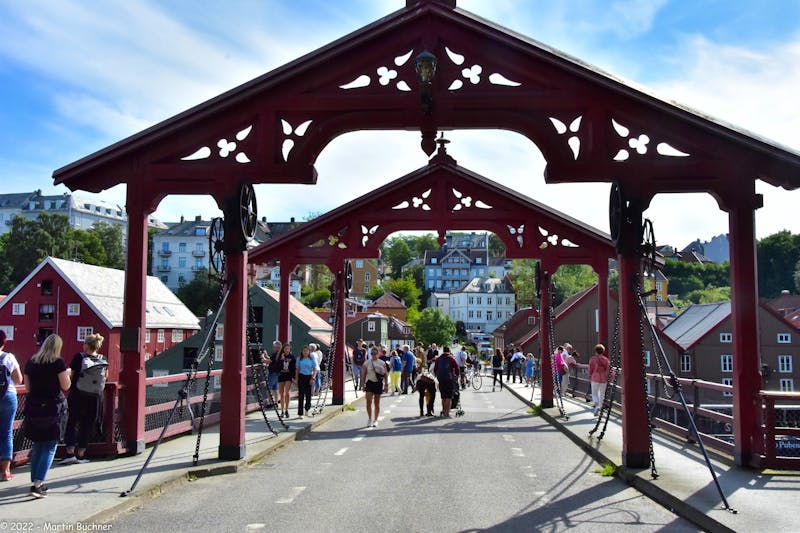 Gamle Bybron - die alte Stadtbrücke über den Nidelven in Trondheim - ©Martin Büchner (Eberhardt TRAVEL)