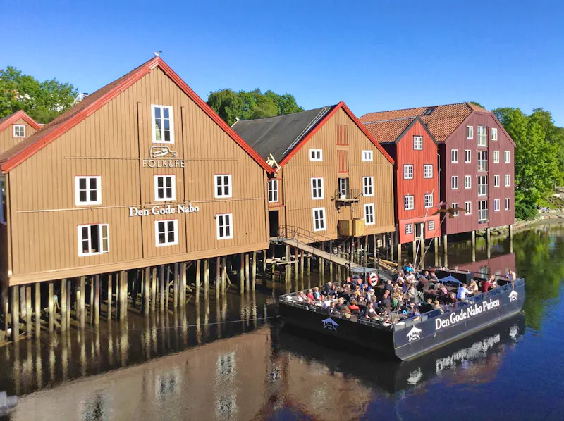 alte Lagerhuser in Trondheim - &copy;Uta Schöne - Eberhardt TRAVEL