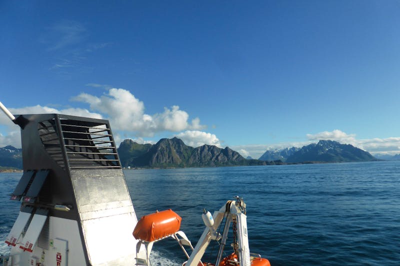 Fährüberfahrt von den Lofoten zur Westküste Norwegens - ©Dirk Schlosser - Eberhardt TRAVEL