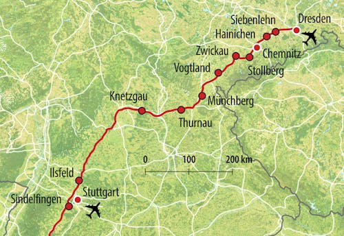 HTS Anreise-Route AC&nbsp;&ndash;&nbsp;&copy;&nbsp;Eberhardt TRAVEL