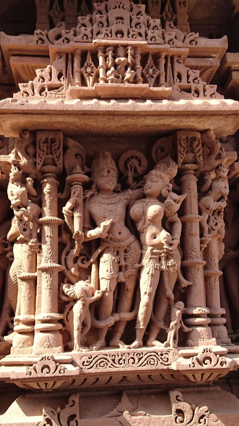 Osian (Rajasthan) - Steinrelief im Tempel - ©Stefan Jahnke (Eberhardt TRAVEL)