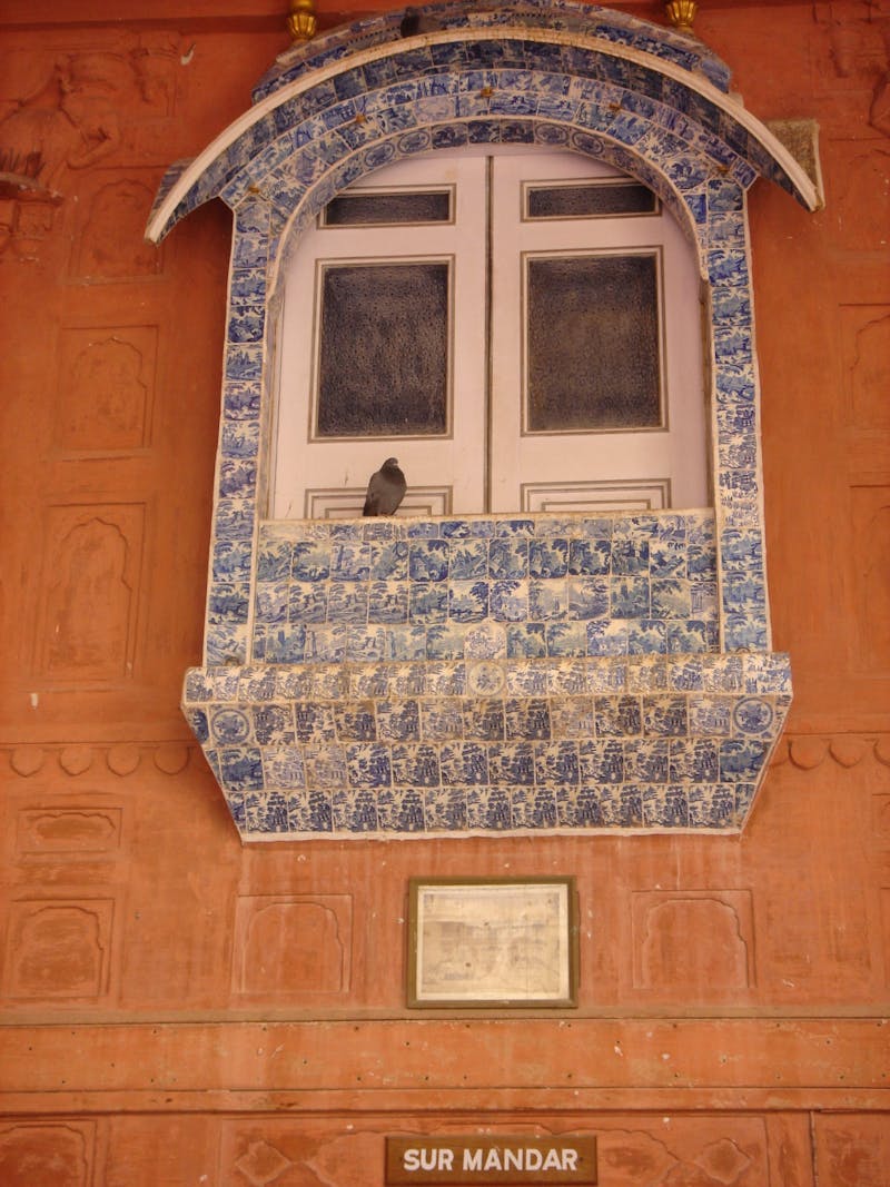 Delfter Kacheln im Fort Junagarh in Bikaner - ©Stefan Jahnke (Eberhardt TRAVEL)