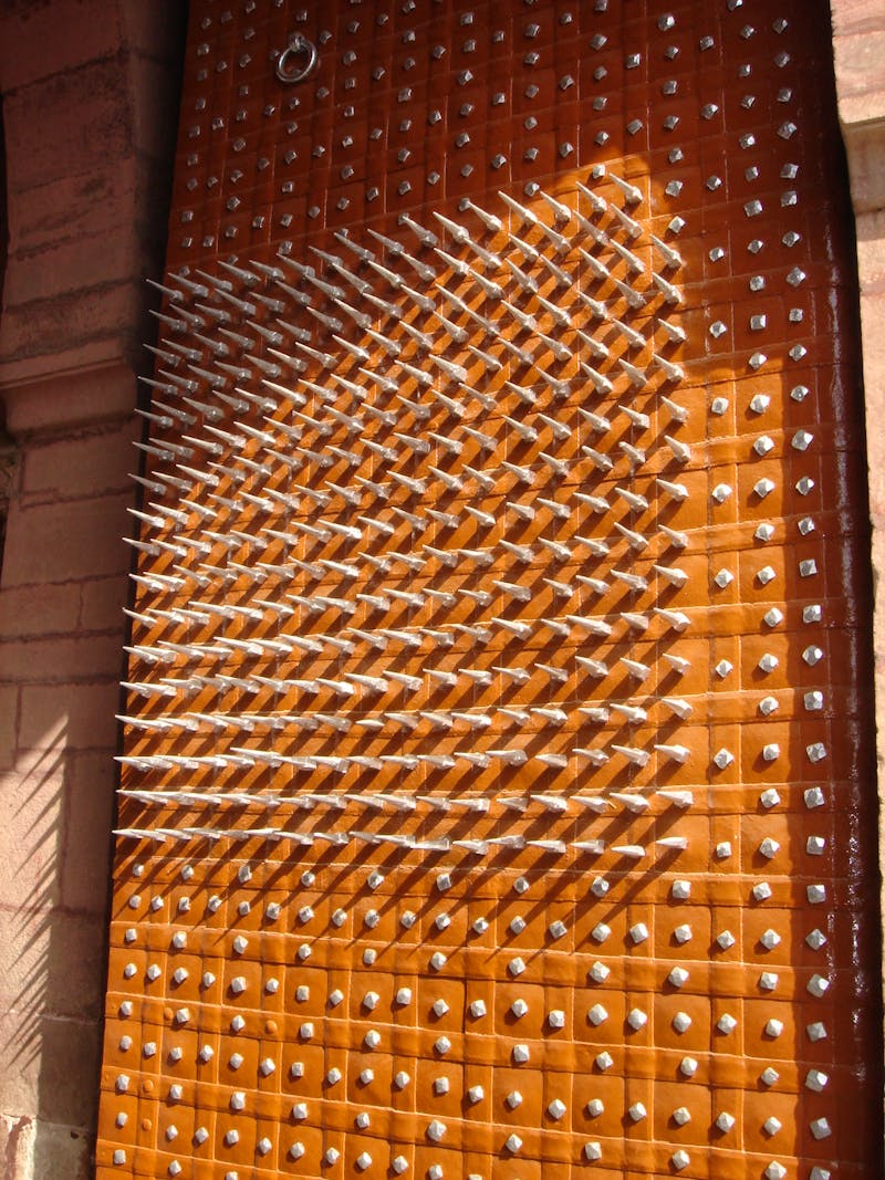 Elefantenabwehr am Zugang zu Fort Junagarh in Bikaner - ©Stefan Jahnke (Eberhardt TRAVEL)