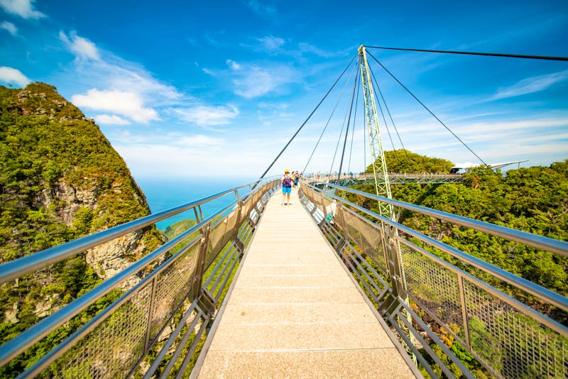 Inselparadies Langkawi in Malaysia - Sky Bridge in Langkawi - &copy;joseduardo - stock.adobe.com