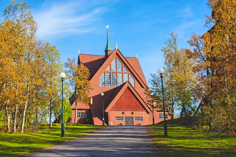 Kirche in Kiruna - schwedisch Lappland - ©tsuguliev - stock.adobe.com