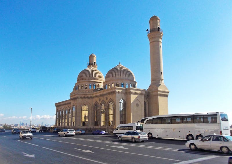 BibiHeybetMoschee am Stadtrand von Baku - ©Dr. Michael Krause - Eberhardt TRAVEL