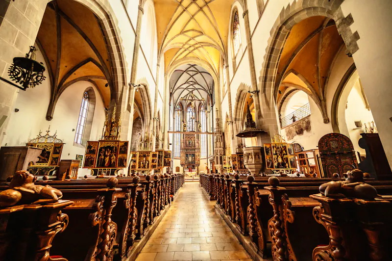 In der St. Aegidius Kirche in Bardejov - UNESCO-Welterbe - &copy;alexanderuhrin - stock.adobe.com