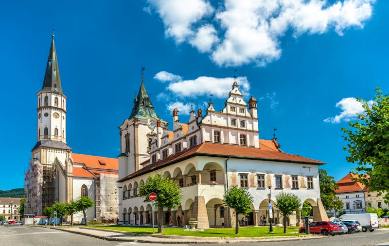Rathaus und Jakobskirche in Levoca - UNESCO-Welterbe - ©Leonid Andronov - stock.adobe.com