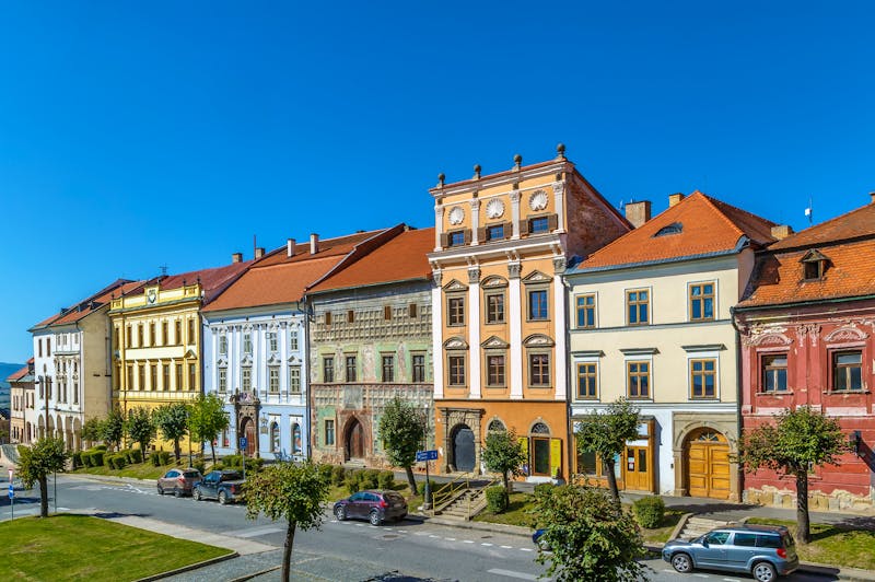 Historische Häuser am Marktplatz von Levoca - ©borisb17 - stock.adobe.com