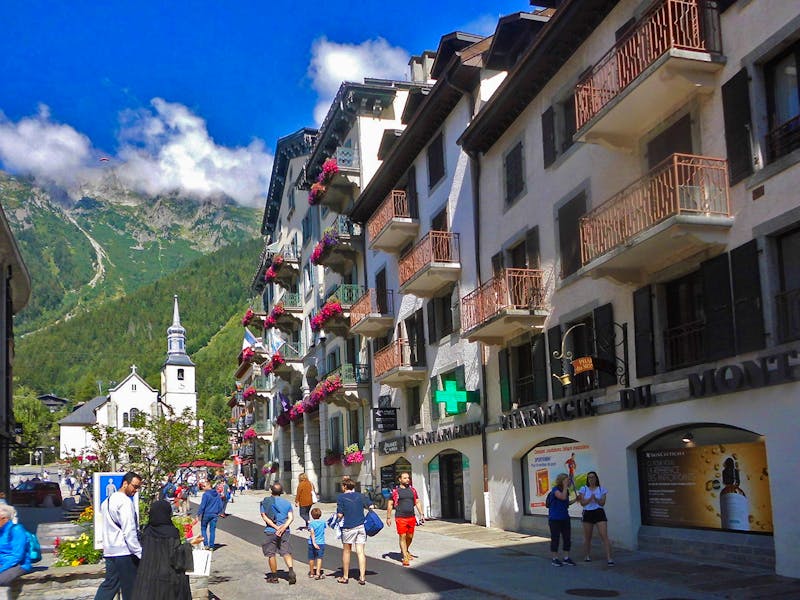 Stadtbummel in Chamonix - ©Dr. Michael Krause - Eberhardt TRAVEL