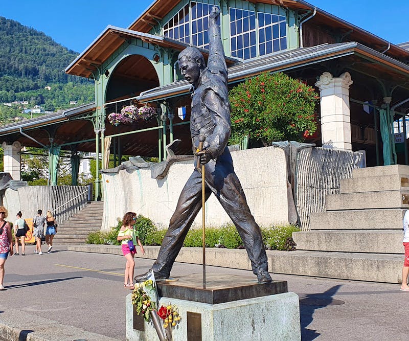Freddy Mercury Denkmal in Montreux - ©Peter Rudolph - Eberhardt TRAVEL