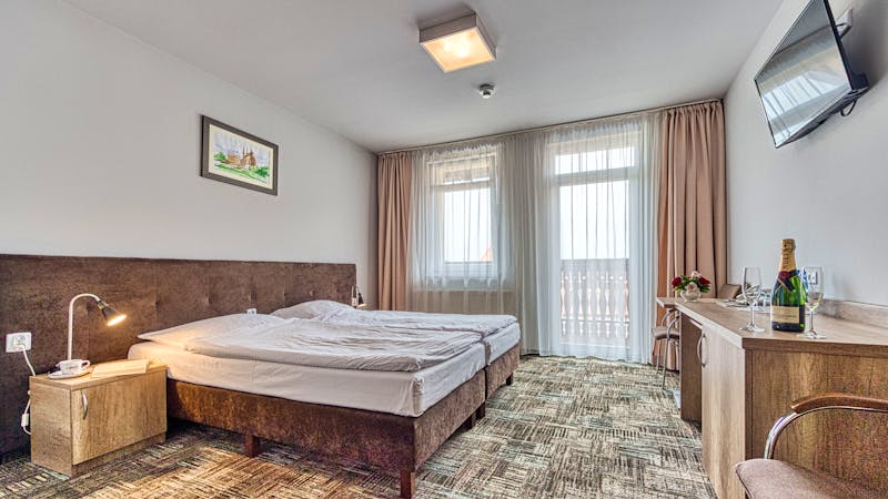 Zimmerbeispiel Doppelzimmer Hotel St. Lukas – ©Wieslaw Biernat